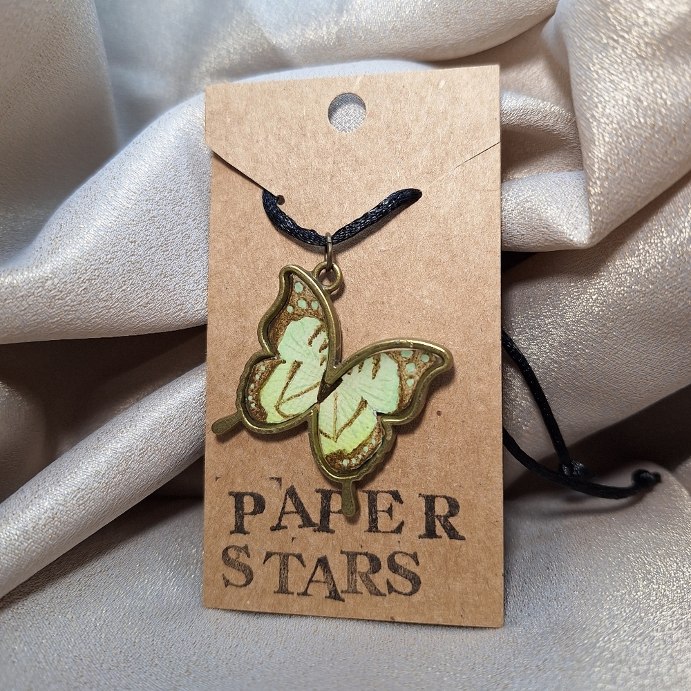 Hand painted necklace